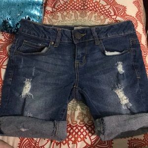 Jean shorts